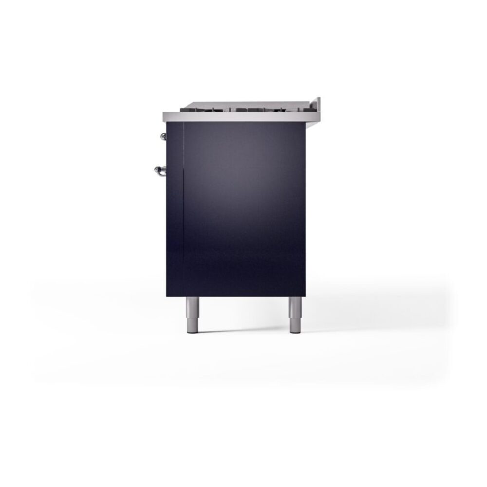 ILVE UP60FNMPMBC Nostalgie II 60" Dual Fuel Range, right side view