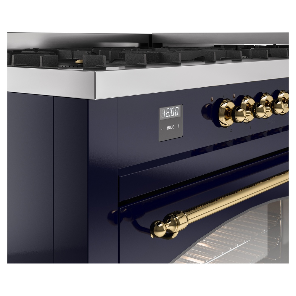 ILVE UP60FNMPMBGLP Nostalgie II 60" Dual Fuel Range, details