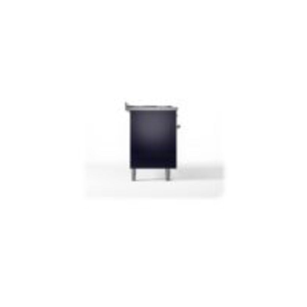 ILVE UP60FNMPMBPLP Nostalgie II 60" Dual Fuel Range, left side view