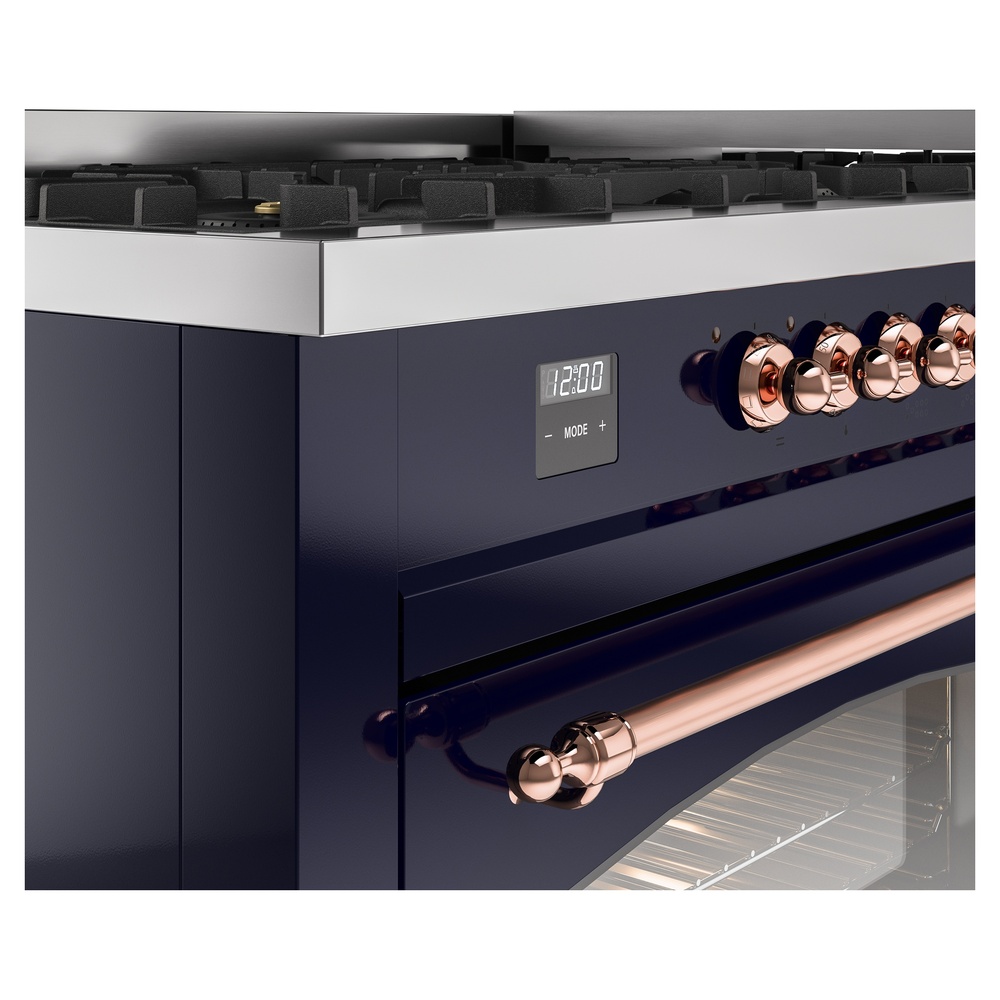ILVE UP60FNMPMBP Nostalgie II 60" Dual Fuel Range, details