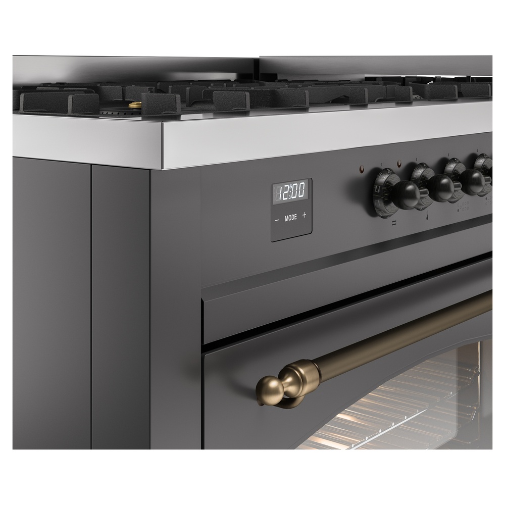 ILVE UP60FNMPMGBLP Nostalgie II 60" Dual Fuel Range, details