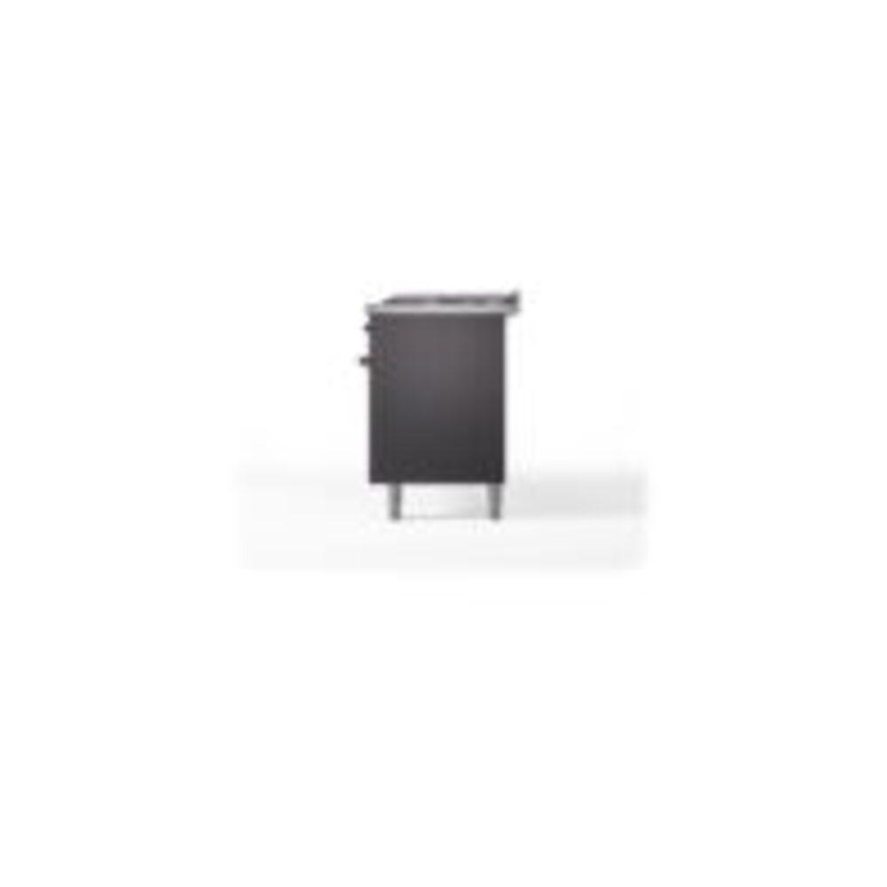 ILVE UP60FNMPMGBLP Nostalgie II 60" Dual Fuel Range, right side view