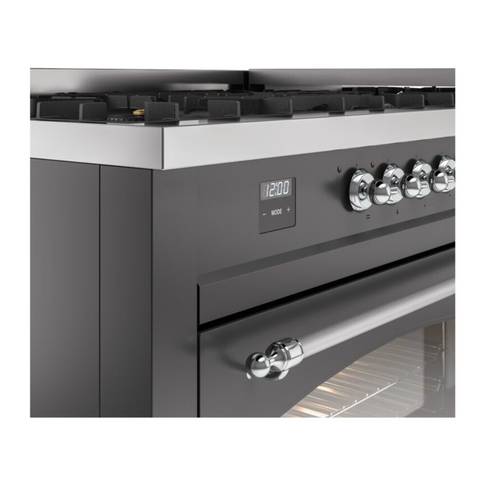 ILVE UP60FNMPMGCLP Nostalgie II 60" Dual Fuel Range, details