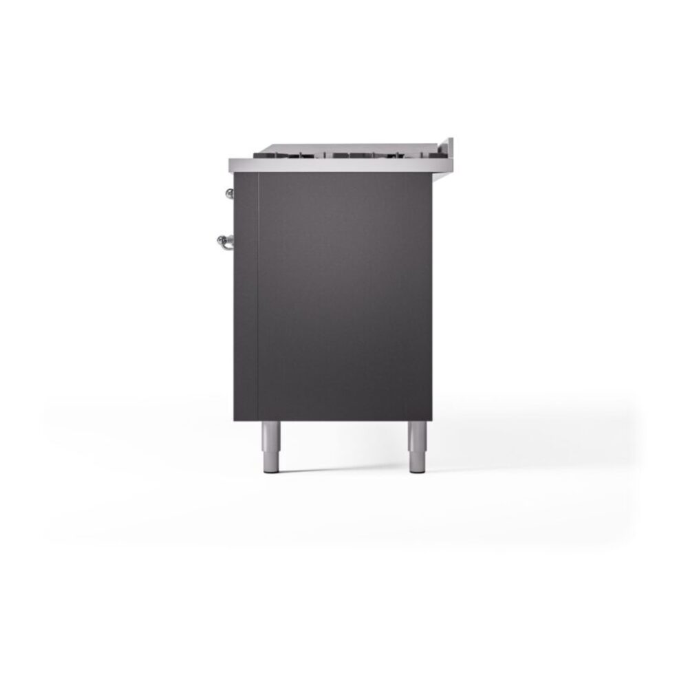 ILVE UP60FNMPMGCLP Nostalgie II 60" Dual Fuel Range, right side view