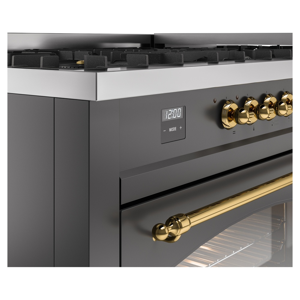 ILVE UP60FNMPMGG Nostalgie II 60" Dual Fuel Range, details