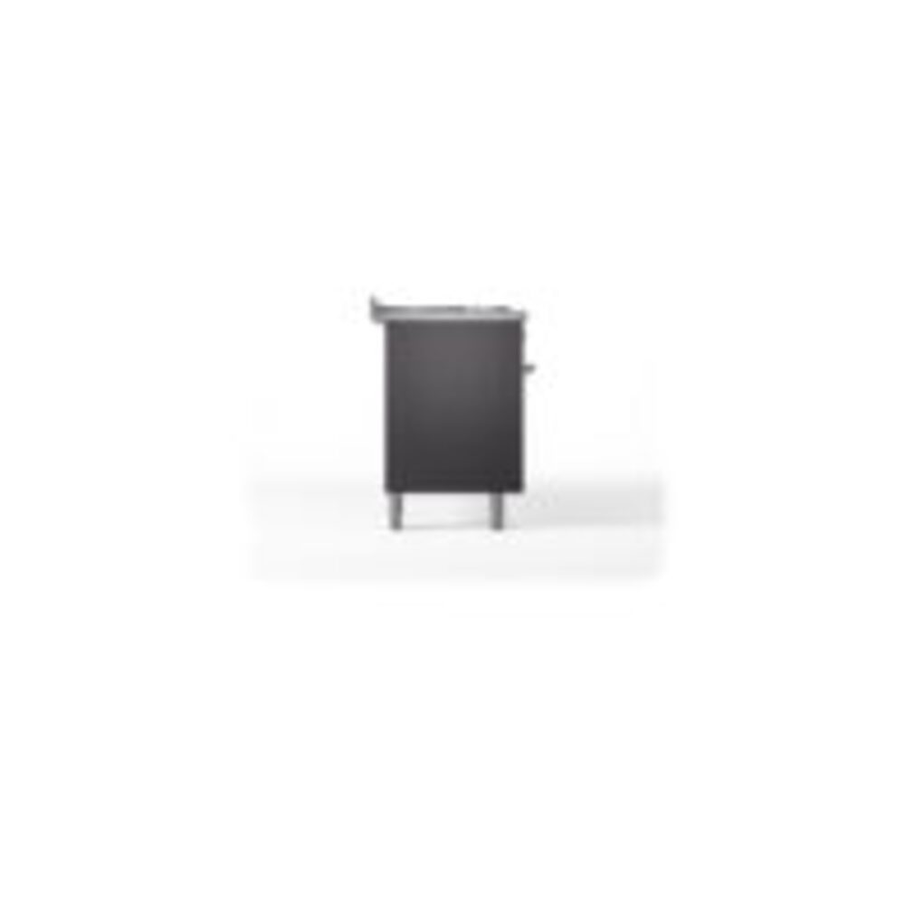 ILVE UP60FNMPMGPLP Nostalgie II 60" Dual Fuel Range, left side view