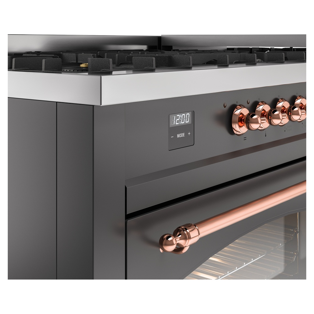 ILVE UP60FNMPMGP Nostalgie II 60" Dual Fuel Range, details