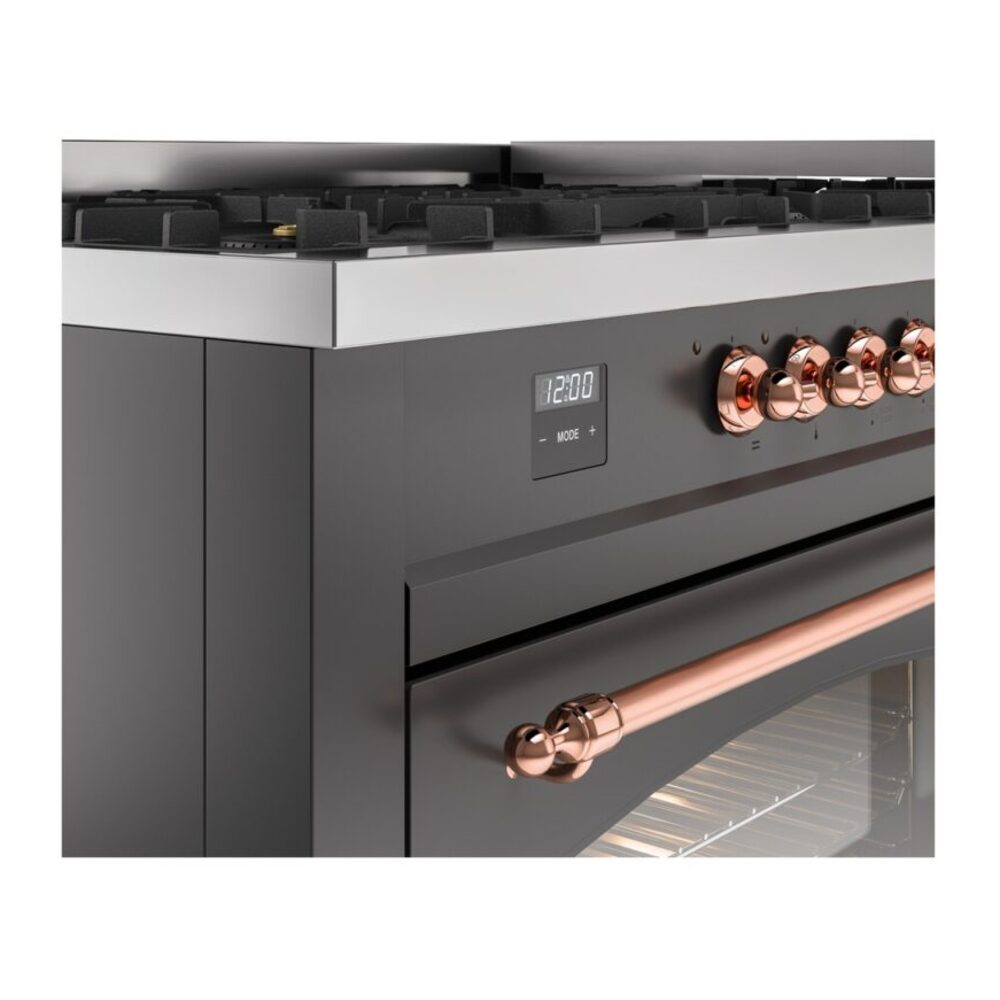 ILVE UP60FNMPMGP Nostalgie II 60" Dual Fuel Range, details