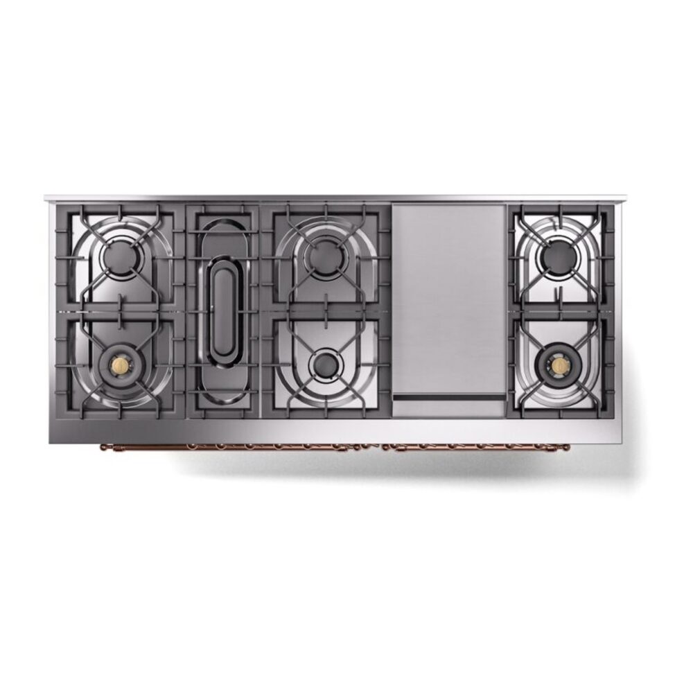 ILVE UP60FNMPRAP Nostalgie II 60" Dual Fuel Range