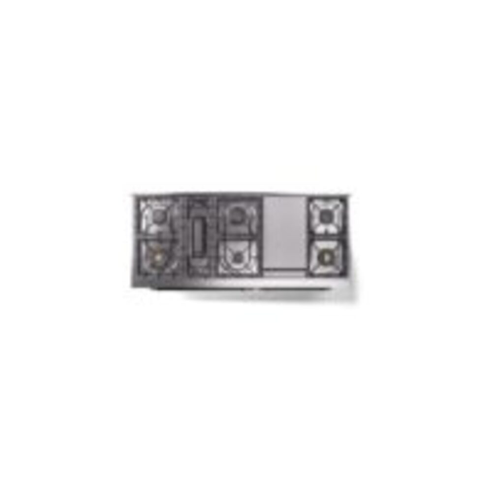 ILVE UP60FNMPSSB Nostalgie II 60" Dual Fuel Range, top view