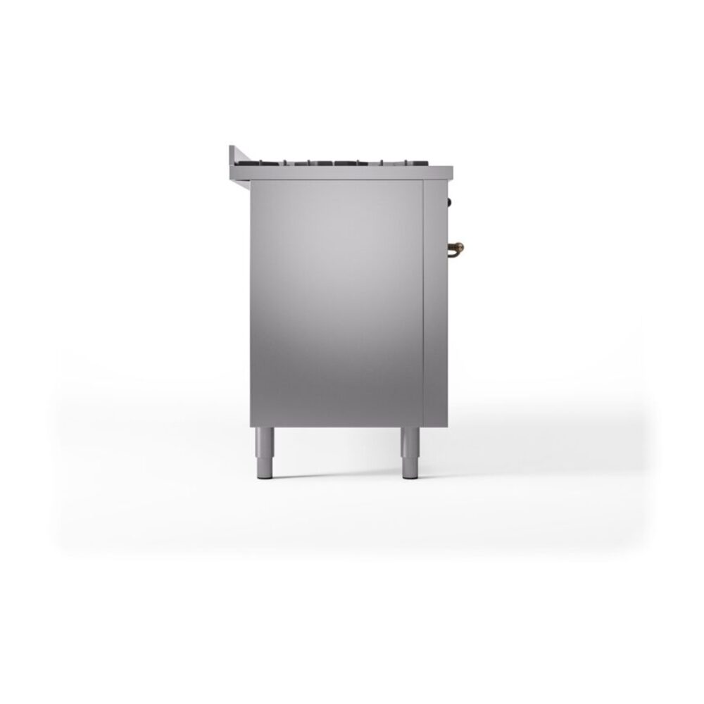 ILVE UP60FNMPSSB Nostalgie II 60" Dual Fuel Range, left side view
