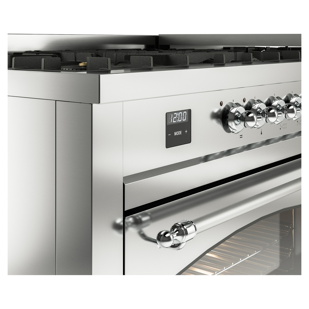 ILVE UP60FNMPSSCLP Nostalgie II 60" Dual Fuel Range, details