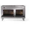 ILVE UP60FNMPSSC Nostalgie II 60" Dual Fuel Range, oven doors opened