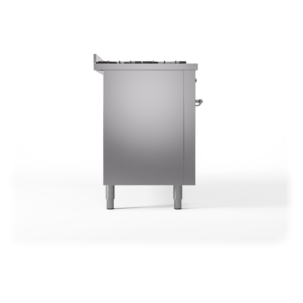 ILVE UP60FNMPSSC Nostalgie II 60" Dual Fuel Range, left side view