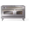 ILVE UP60FNMPSSGLP Nostalgie II 60" Dual Fuel Range, front view