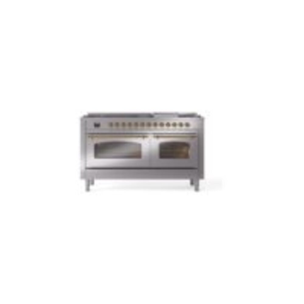 ILVE UP60FNMPSSG Nostalgie II 60" Dual Fuel Range, front view