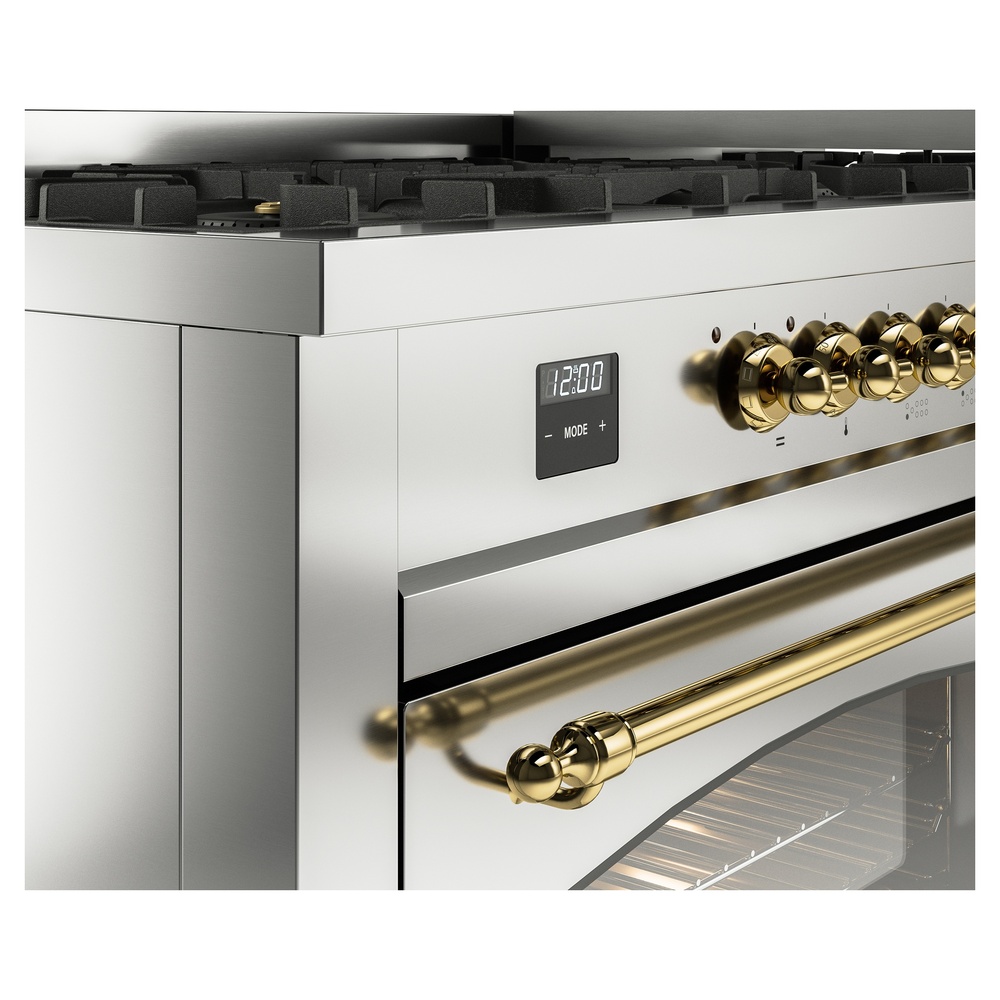 ILVE UP60FNMPSSG Nostalgie II 60" Dual Fuel Range, details
