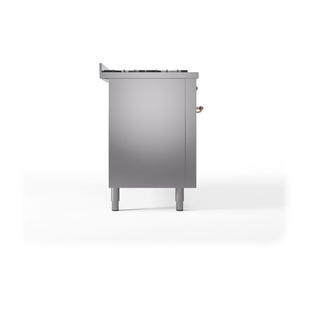 ILVE UP60FNMPSSP Nostalgie II 60" Dual Fuel Range, left side view