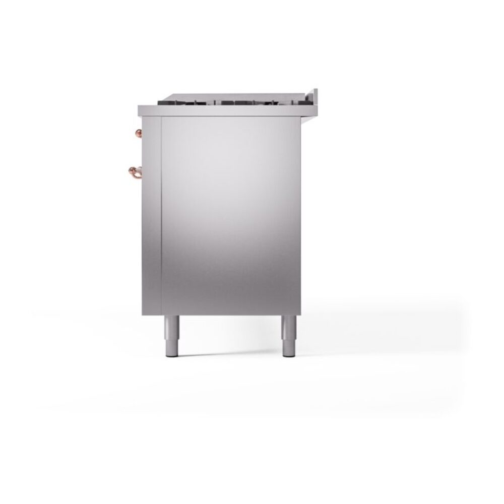ILVE UP60FNMPSSP Nostalgie II 60" Dual Fuel Range, right side view