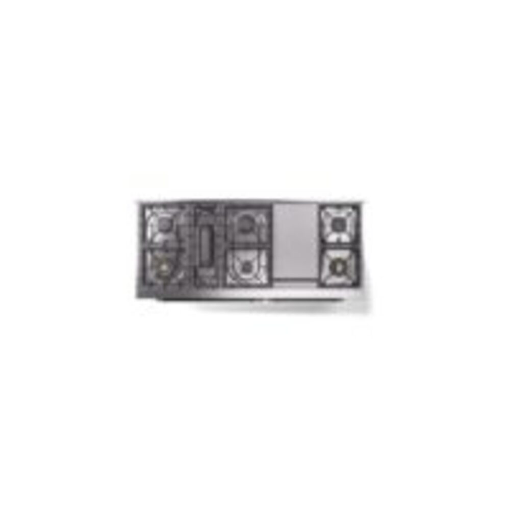 ILVE UP60FNMPWHB Nostalgie II 60" Dual Fuel Range, top view