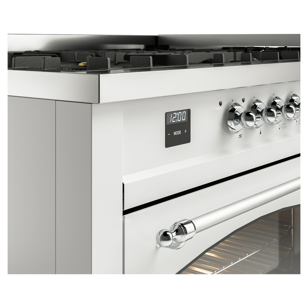 ILVE UP60FNMPWHC Nostalgie II 60" Dual Fuel Range, details