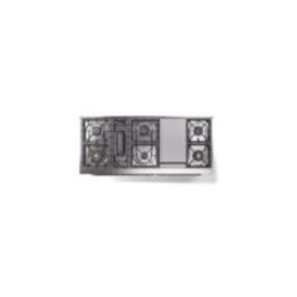 ILVE UP60FNMPWHC Nostalgie II 60" Dual Fuel Range, top view