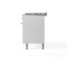 ILVE UP60FNMPWHC Nostalgie II 60" Dual Fuel Range, right side view
