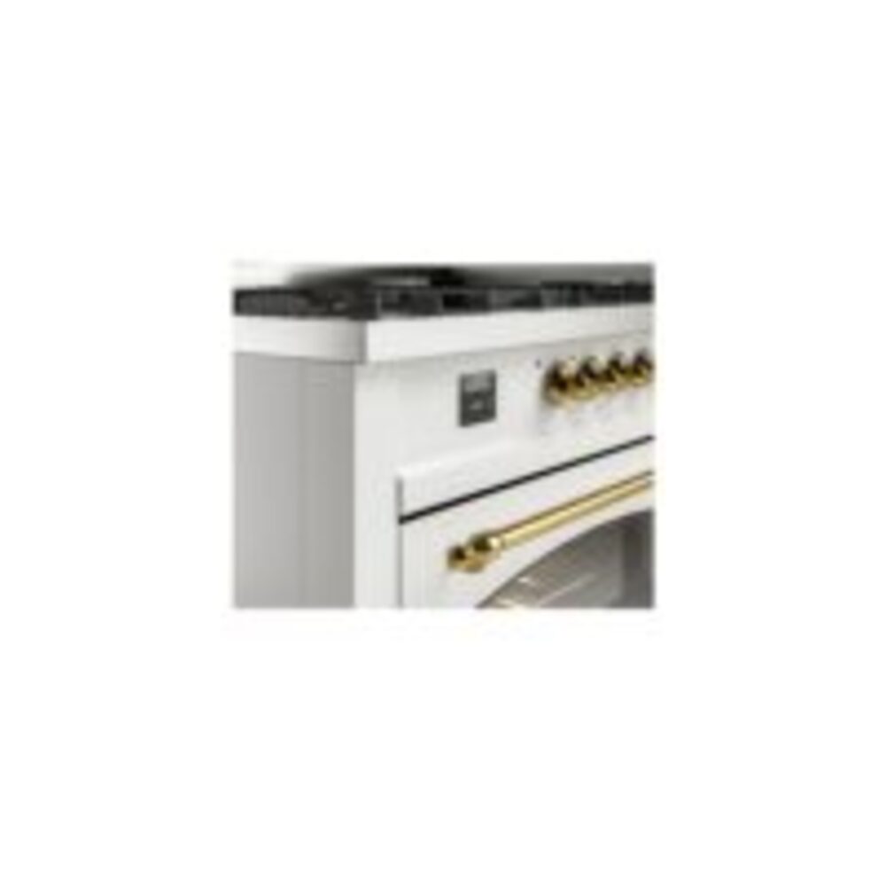 ILVE UP60FNMPWHGLP Nostalgie II 60" Dual Fuel Range, details