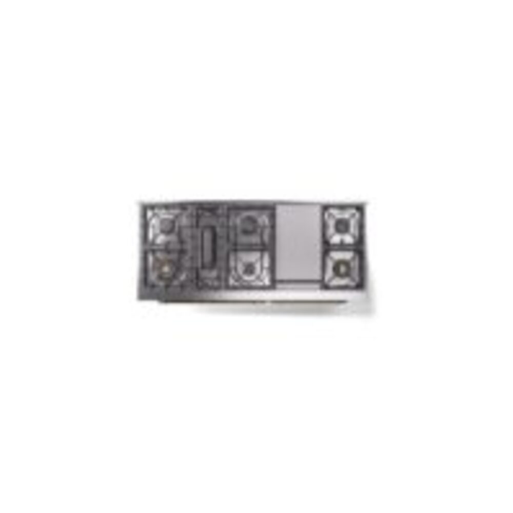 ILVE UP60FNMPWHGLP Nostalgie II 60" Dual Fuel Range, top view