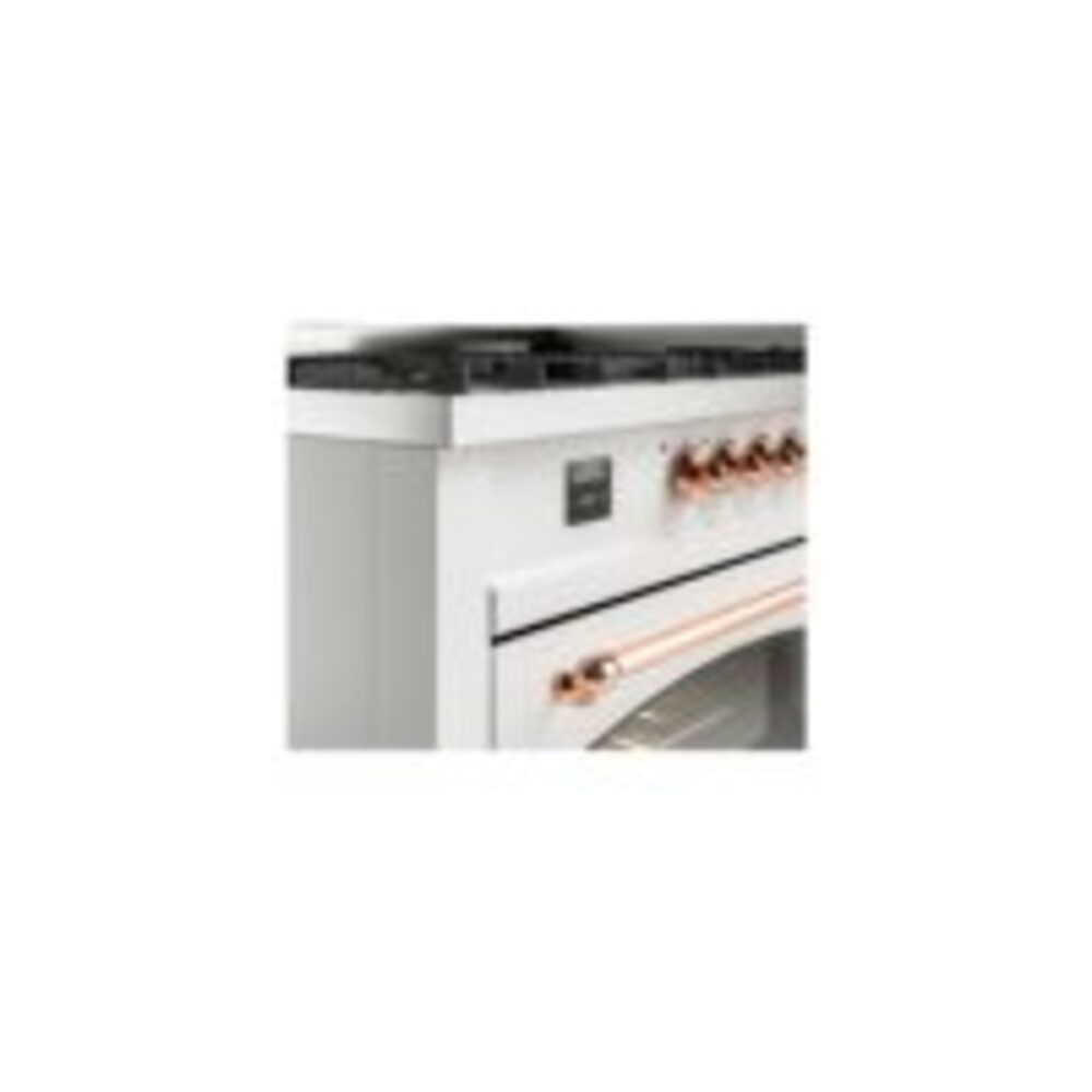 ILVE UP60FNMPWHPLP Nostalgie II 60" Dual Fuel Range, details