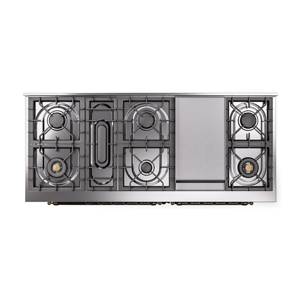 ILVE_UP60FQNMPAWBLP_Nostalgie_II_Dual_Fuel_Range_top_view
