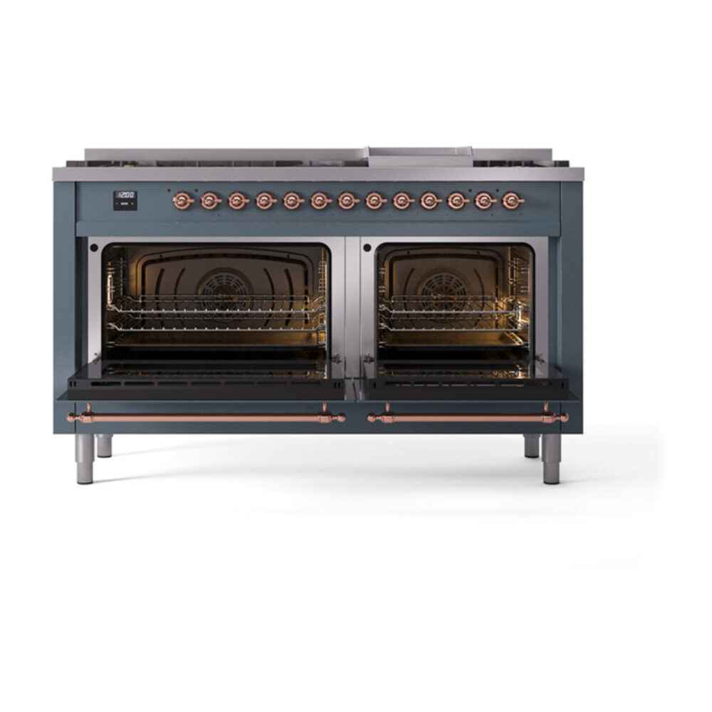 ILVE_UP60FQNMPBGPLP_Nostalgie_II_Dual_Fuel_Range_oven_door_opened