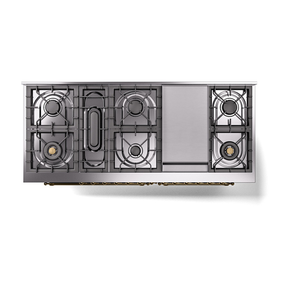 ILVE_UP60FQNMPBKG_Nostalgie_II_Dual_Fuel_Range_top_view