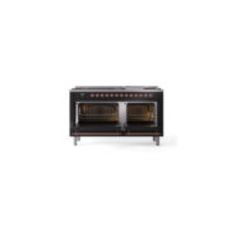 ILVE_UP60FQNMPBKPLP_Nostalgie_II_Dual_Fuel_Range_oven_door_opened