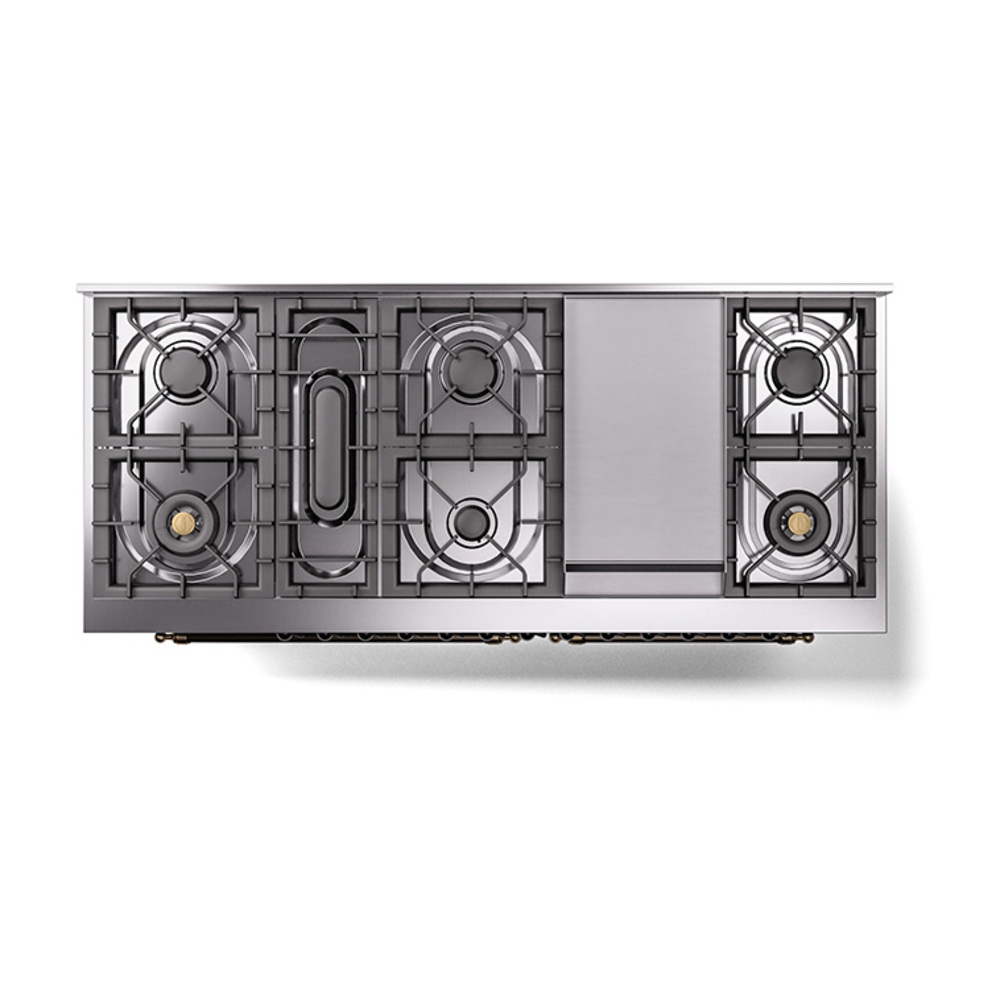 ILVE_UP60FQNMPEGBLP_Nostalgie_II_Dual_Fuel_Range_top_view