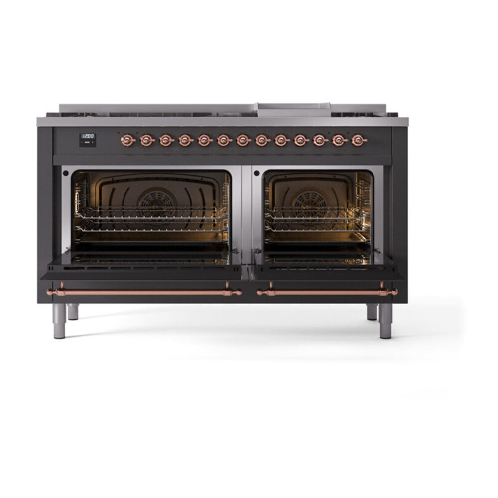 ILVE_UP60FQNMPMGP_Nostalgie_II_Dual_Fuel_Range_oven_door_opened