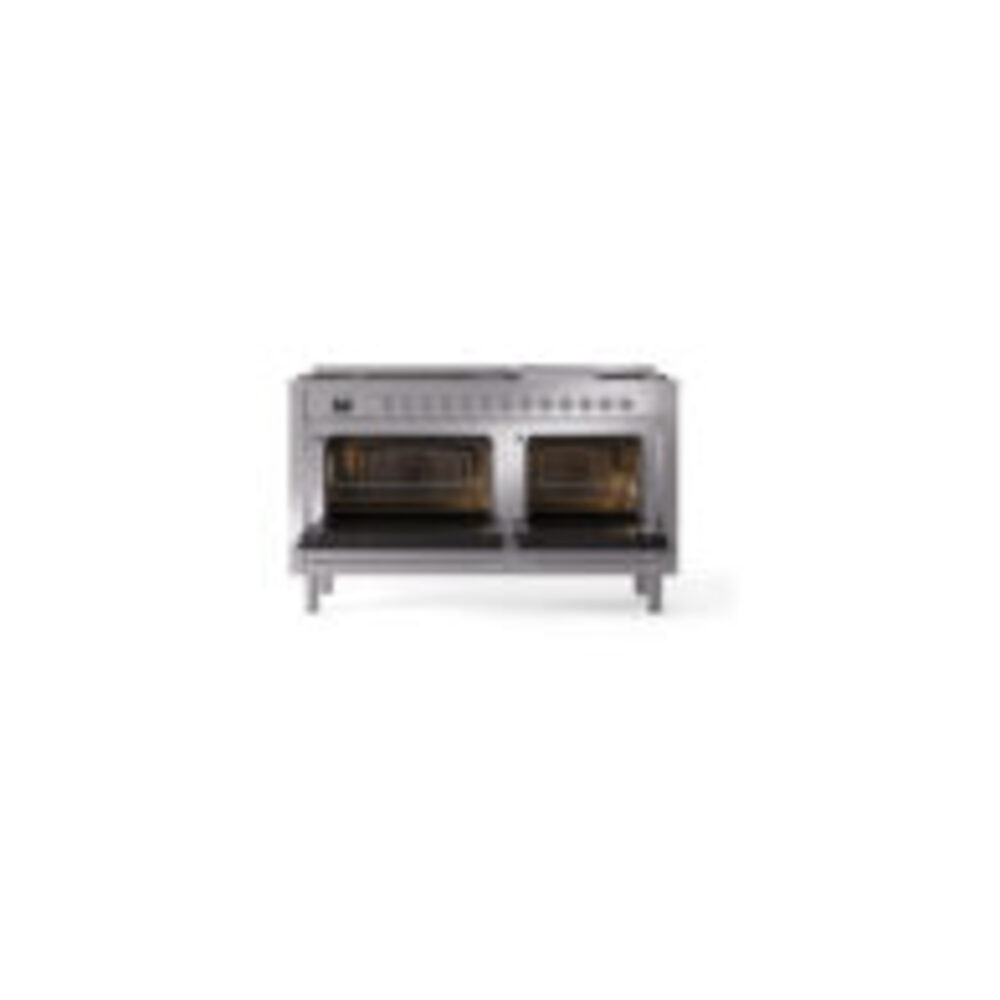 ILVE_UP60FQNMPSSCLP_Nostalgie_II_Dual_Fuel_Range_oven_door_opened
