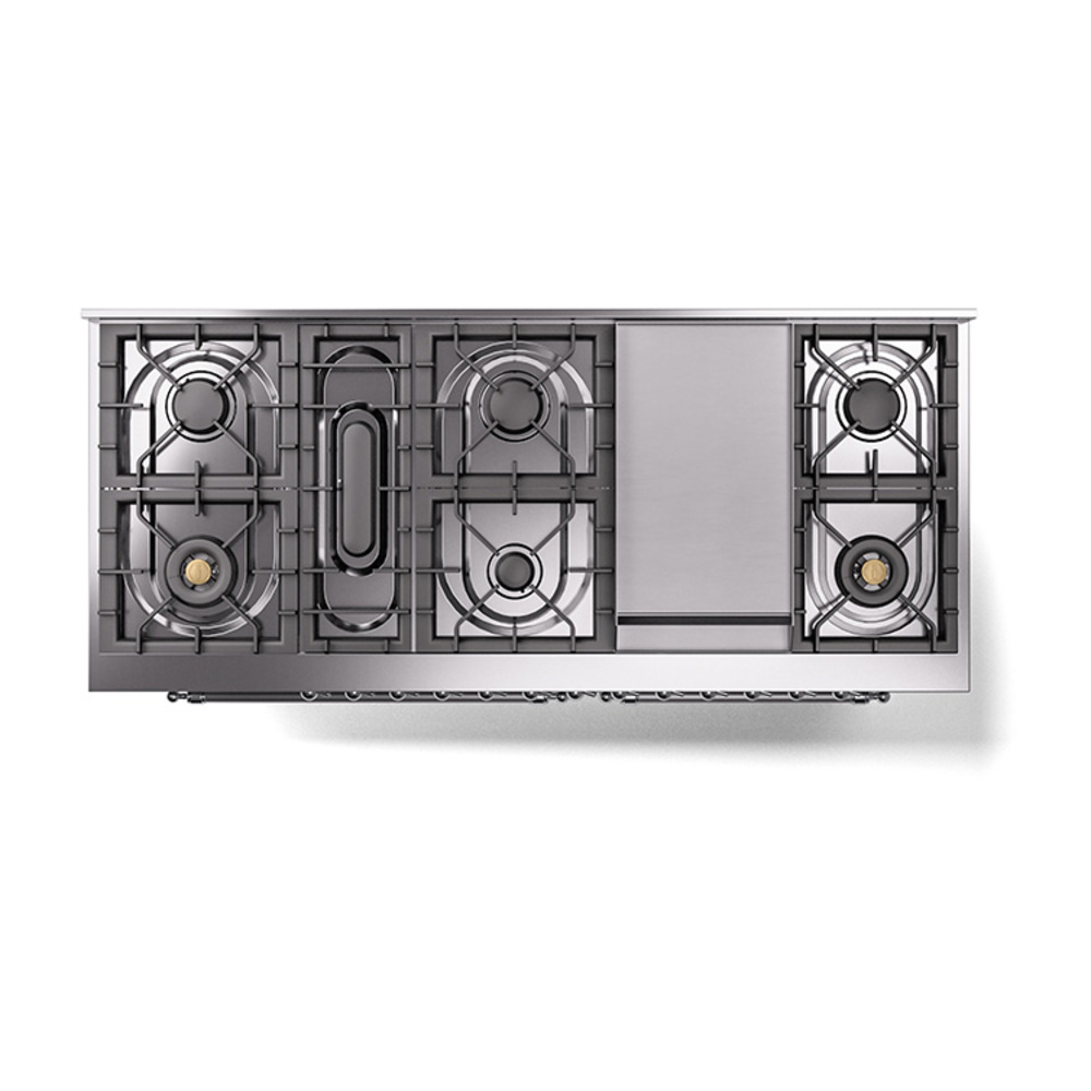 ILVE_UP60FQNMPSSCLP_Nostalgie_II_Dual_Fuel_Range_top_view