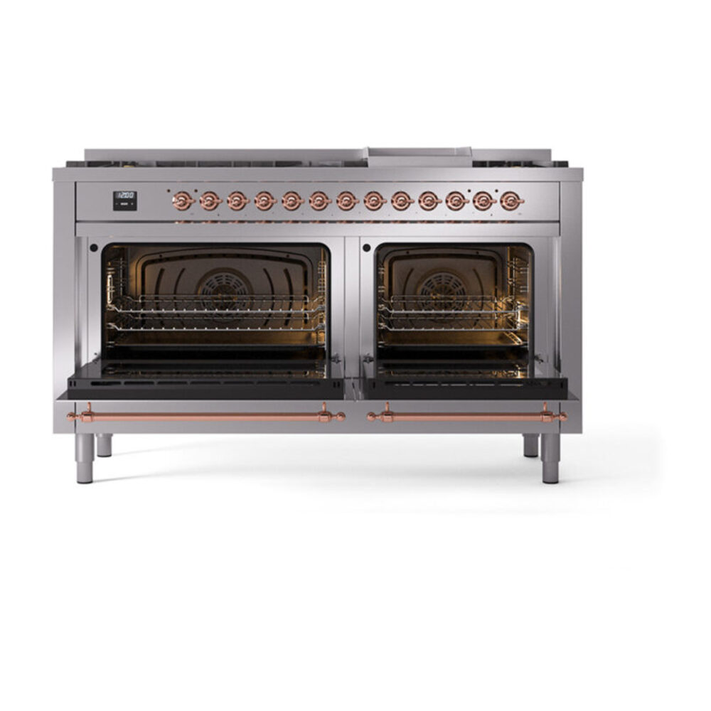 ILVE_UP60FQNMPSSPLP_Nostalgie_II_Dual_Fuel_Range_oven_door_opened