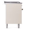 ILVE UP60FSNMPAWB Nostalgie II 60" Dual Fuel Range, left side view