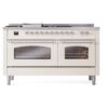 ILVE UP60FSNMPAWCLP Nostalgie II 60" Dual Fuel Range, front view
