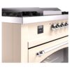 ILVE UP60FSNMPAWCLP Nostalgie II 60" Dual Fuel Range, details