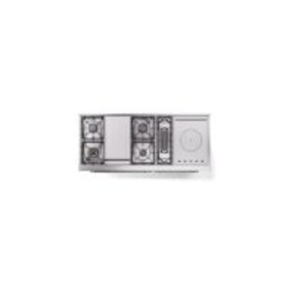 ILVE UP60FSNMPAWCLP Nostalgie II 60" Dual Fuel Range, top view