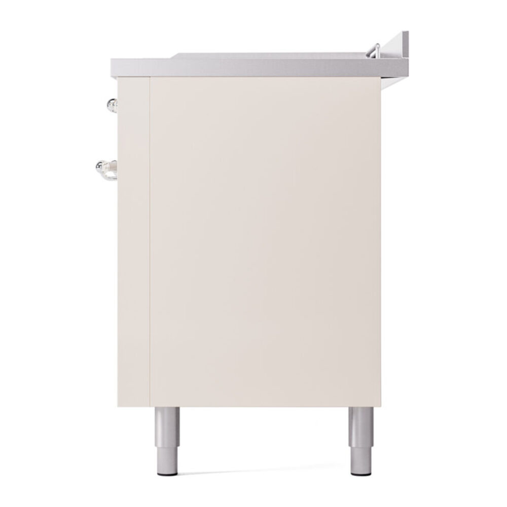 ILVE UP60FSNMPAWCLP Nostalgie II 60" Dual Fuel Range, right side view