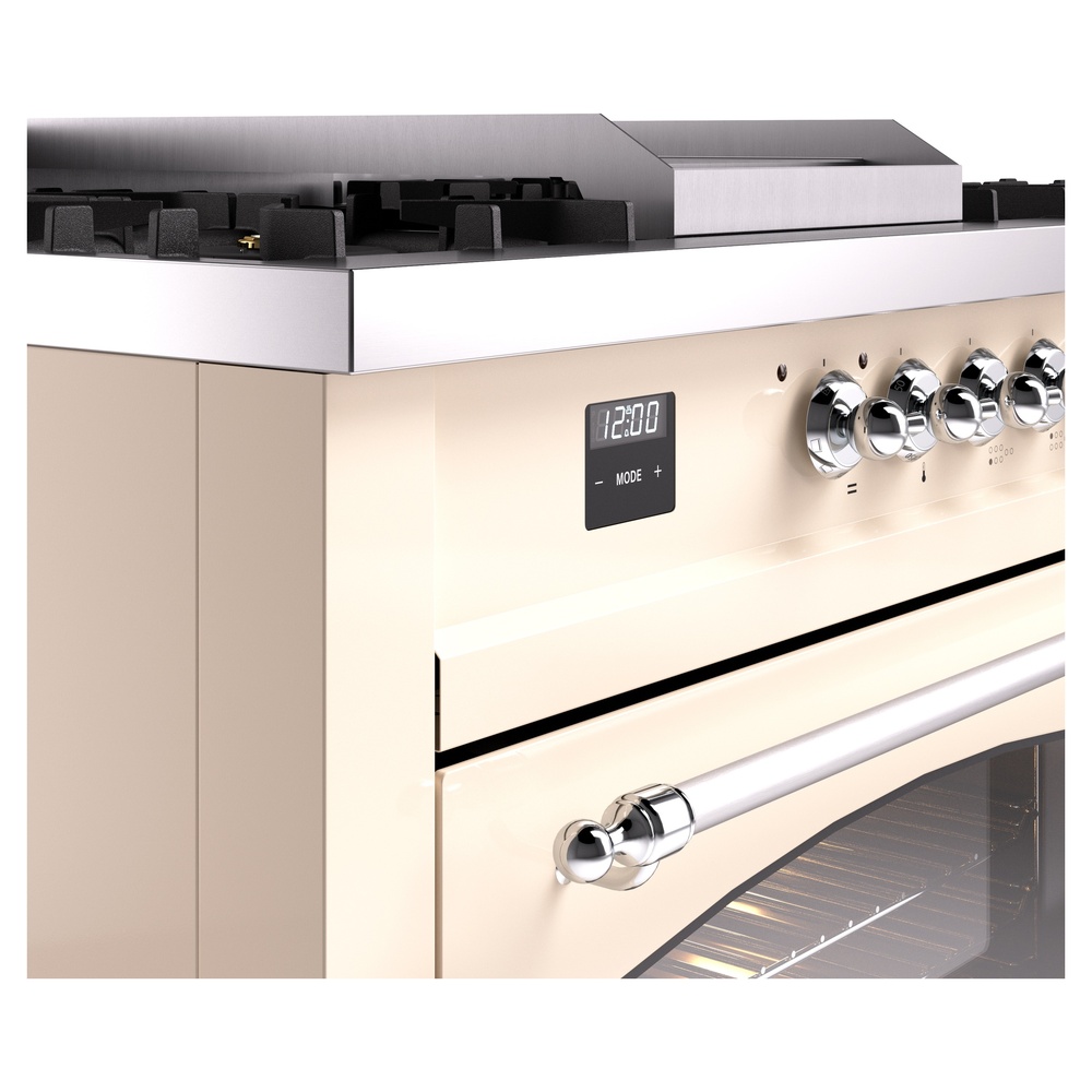 ILVE UP60FSNMPAWC Nostalgie II 60" Dual Fuel Range, details