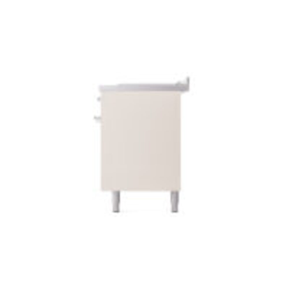 ILVE UP60FSNMPAWC Nostalgie II 60" Dual Fuel Range, right side view