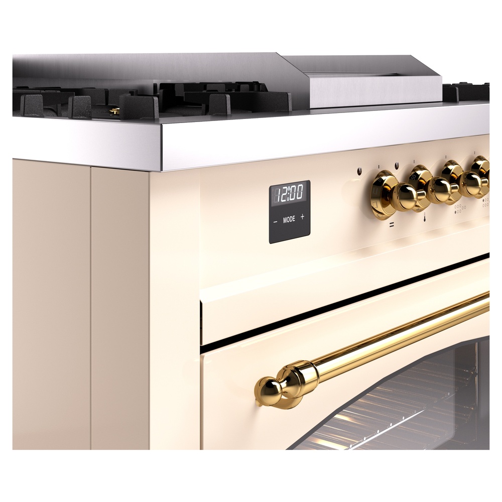 ILVE UP60FSNMPAWG Nostalgie II 60" Dual Fuel Range, details