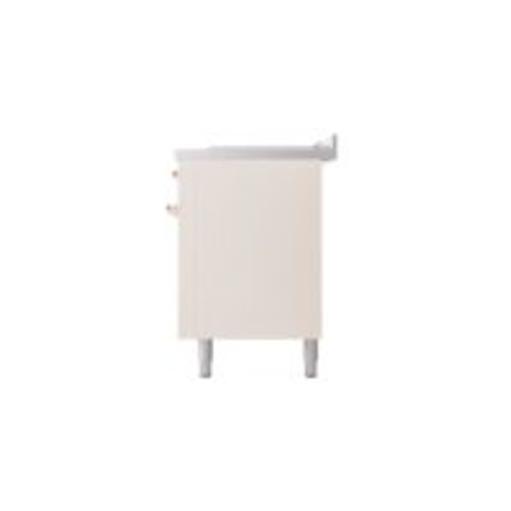 ILVE UP60FSNMPAWPLP Nostalgie II 60" Dual Fuel Range, right side view
