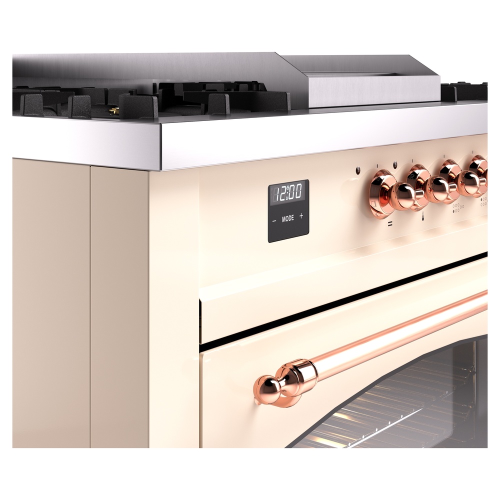 ILVE UP60FSNMPAWP Nostalgie II 60" Dual Fuel Range, details