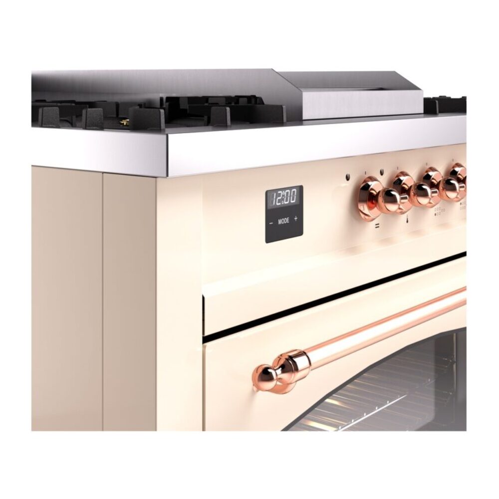 ILVE UP60FSNMPAWP Nostalgie II 60" Dual Fuel Range, details